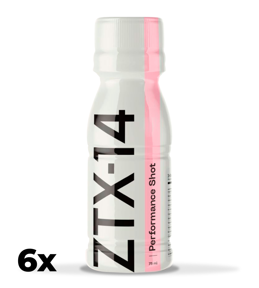 Ztx-14 Shot Alta Performance Cognitiva, Natural, Pack com 6 unidades